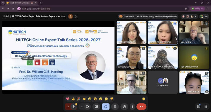 Chuyên gia Trine University cùng HUTECH giải mã AI trong công nghệ chăm sóc sức khỏe 55