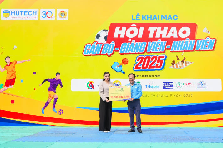 [Video] Sôi động, gắn kết và bùng nổ tại Hội thao Cán bộ - Giảng viên - Nhân viên HUTECH 2025 100