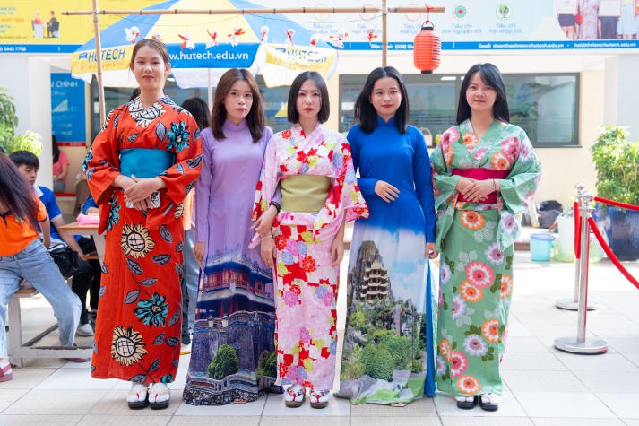 [Video] Sinh viên HUTECH hào hứng trải nghiệm Ngày hội giao lưu văn hóa Việt - Nhật 2024 162