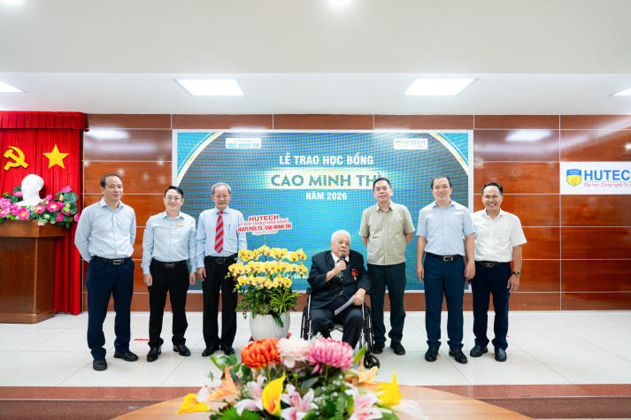 HUTECH trao Học bổng Cao Minh Thì 2026, tiếp sức đam mê nghiên cứu khoa học cho người học trẻ 94