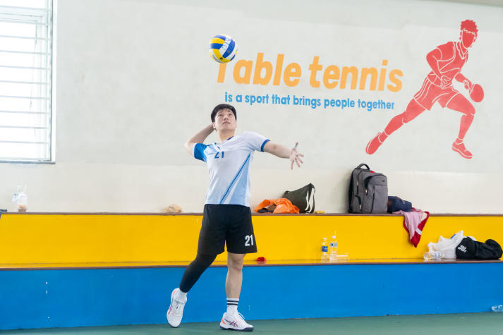 [Hội thao CB-GV-NV HUTECH 2025]: Bóng chuyền nam xác định 4 cái tên tiến vào Bán kết 107