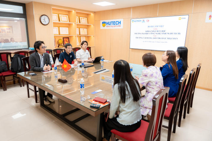Mở rộng hợp tác đào tạo quốc tế từ buổi làm việc giữa Khoa Nhật Bản học và Aso College Nhật Bản 28