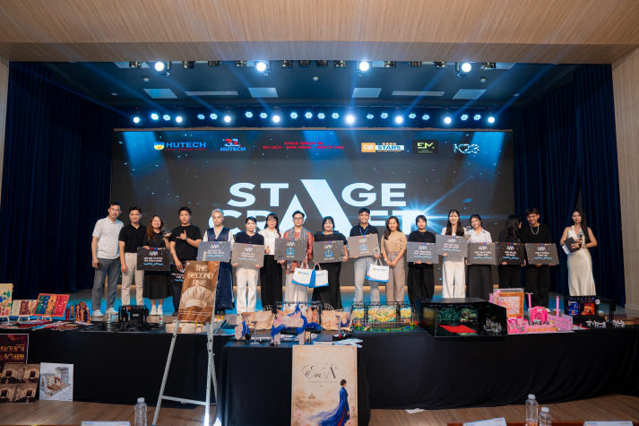 Sinh viên Quản trị sự kiện biến bản vẽ thành sân khấu thực chiến tại Stage Craft 2026 172