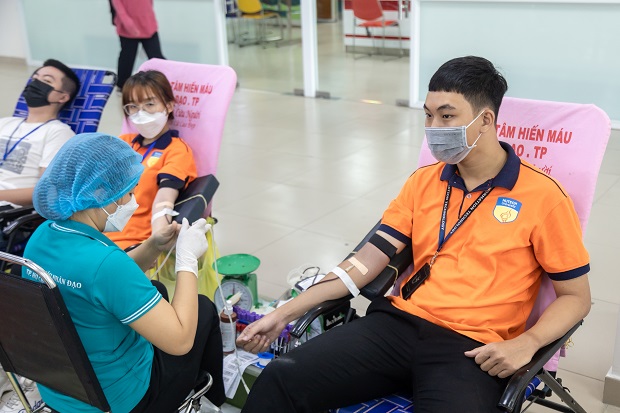 Sinh viên HUTECH hăng hái tham gia hiến máu nhân đạo 28