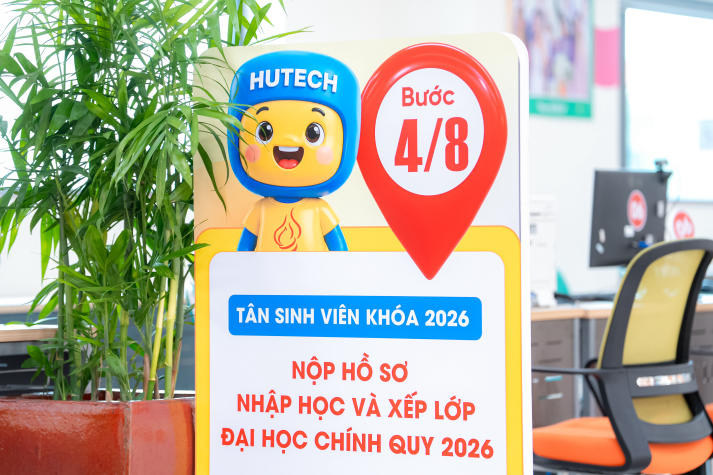 HUTECH hoàn tất công tác chuẩn bị, sẵn sàng đón thí sinh nhập học 29