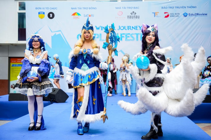 "Cosplay Festival - Winter Journey 2023" - graduation project of Multimedia Communication students 57