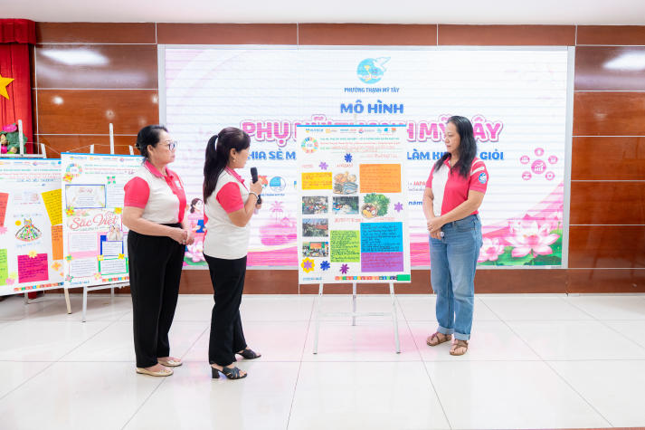 HUTECH đồng hành cùng phụ nữ phường Thạnh Mỹ Tây phát triển tư duy đổi mới sáng tạo và khởi nghiệp 186