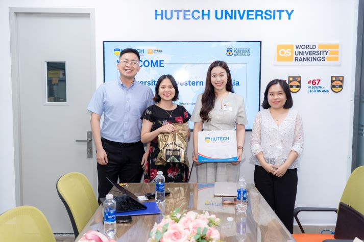 HUTECH and the University of Western Australia discuss postgraduate pathways and international experiences for students 50