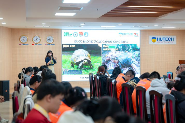 HUTECH-ers lan tỏa lối sống xanh, chung tay bảo vệ động vật hoang dã cùng ENV 32