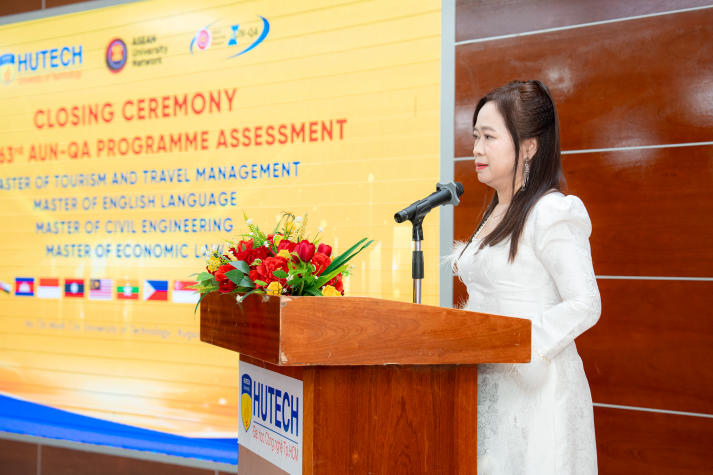 [Video] Bế mạc đánh giá ngoài 04 chương trình đào tạo trình độ Thạc sĩ theo tiêu chuẩn AUN-QA tại HUTECH 79