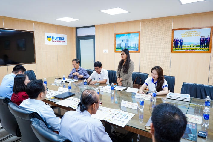 HUTECH đón tiếp và làm việc cùng lãnh đạo Tạp chí Doanh nhân Sài Gòn 57