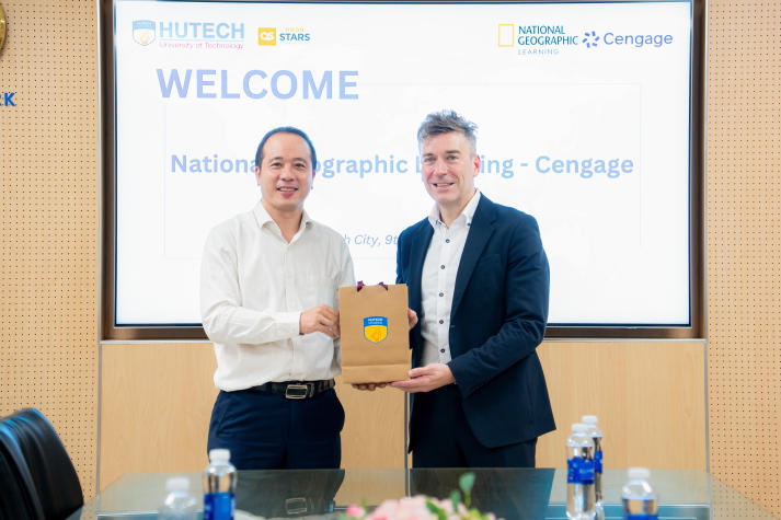 HUTECH thúc đẩy hợp tác chiến lược với National Geographic Learning trong chuyển đổi số giáo dục 67