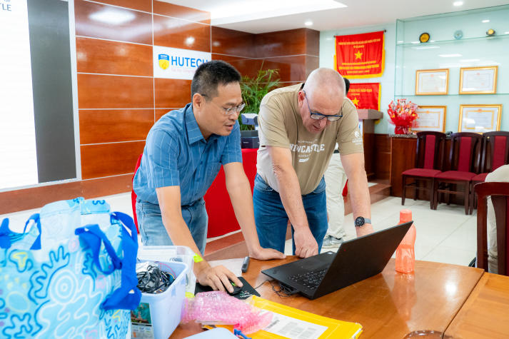 HUTECH and University of Newcastle students connect through Nucleo experiences and technical exchange 67