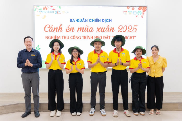 Khởi động “Cánh én mùa xuân 2025”: Tuổi trẻ HUTECH gắn kết và sẻ chia vì cộng đồng 96