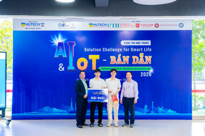 Viện Kỹ thuật dựng “đấu trường” AI và IoT, hội tụ loạt giải pháp công nghệ đột phá của sinh viên liên trường 111