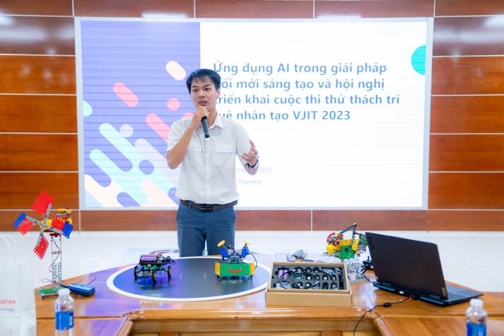 VJIT HUTECH tổ chức hội thảo về ứng dụng AI và triển khai cuộc thi “Thử thách trí tuệ nhân tạo VJIT 2023” 38