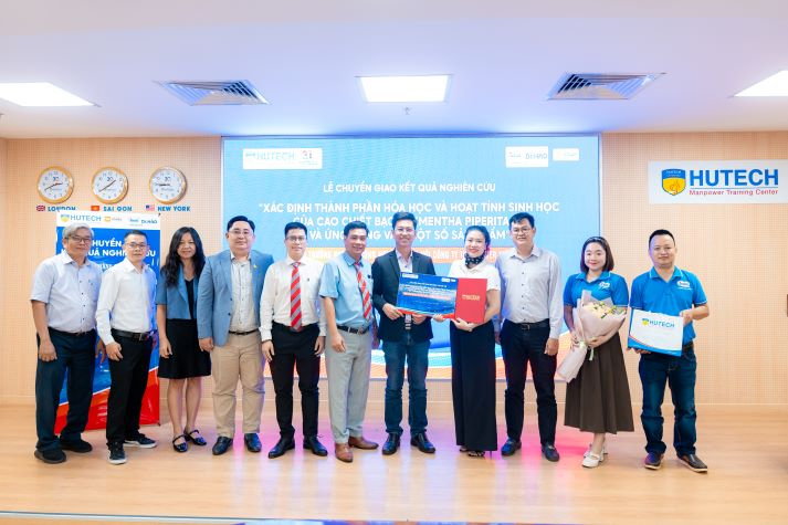 Viện Khoa học Ứng dụng khai mở tiềm năng ứng dụng từ Bạc hà 75