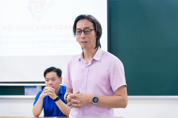 Đoàn Khoa Khoa học Xã hội và Quan hệ Công chúng kiện toàn nhân sự cho năm học mới 36