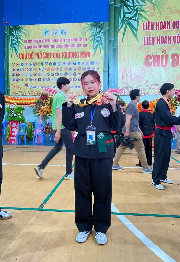 Sinh viên HUTECH xuất sắc giành 10 huy chương tại Liên hoan Võ cổ truyền TP.HCM mở rộng lần thứ 17 - 2023 44