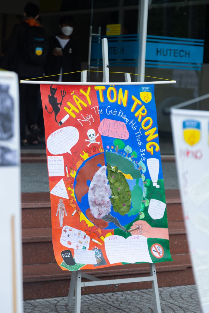 Sinh viên HUTECH đăng ký và tham gia chuỗi sự kiện hưởng ứng Ngày thế giới không hút thuốc lá 31/5 65