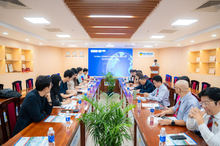 Tăng cường kết nối quốc tế: HUTECH làm việc với loạt trường đại học danh tiếng 98