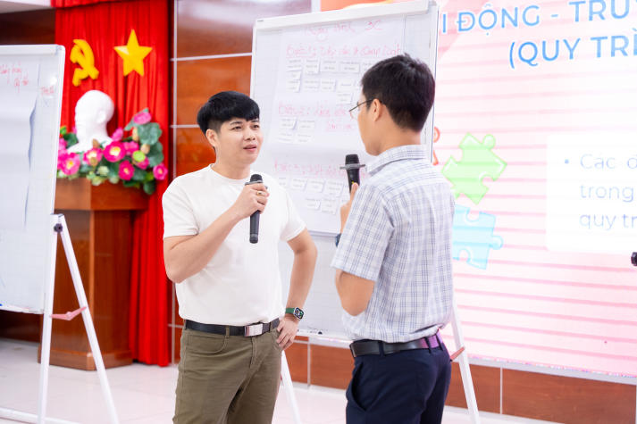 Nâng cao năng lực chăm sóc sức khỏe tinh thần sinh viên qua hoạt động tập huấn tại HUTECH 69