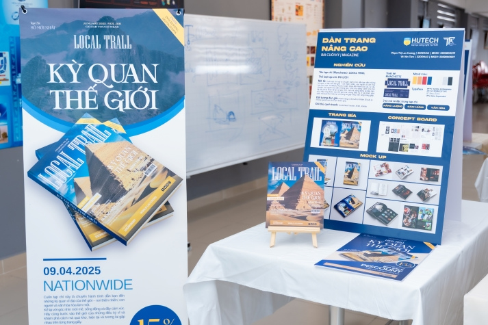 Triển lãm Ấn phẩm Tạp chí của sinh viên ngành Thiết kế đồ họa: Giao thoa sáng tạo và ứng dụng 141