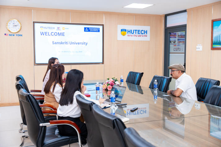 HUTECH làm việc với Sanskriti University (Ấn Độ) thắt chặt hợp tác trong đào tạo và khởi nghiệp sinh viên 28