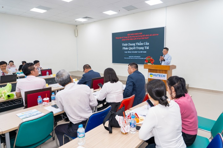 Đa dạng đề tài tham luận tại hội thảo về trọng tài thương mại và giải quyết tranh chấp quốc tế 59