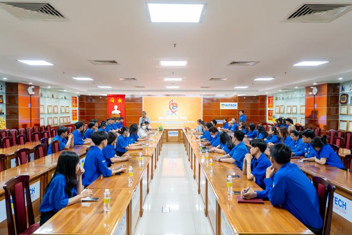 Hội nghị kiện toàn Ban Chấp hành Đoàn trường khóa X, nhiệm kỳ 2022 - 2024 tổ chức thành công 9