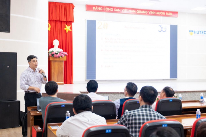 Kết nối tri thức tại Hội nghị Khoa học Công nghệ HUTECH 2024 - Lĩnh vực Khoa học Tự nhiên và Kỹ thuật Công nghệ 107