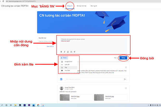 Tips Sinh viên - Hướng dẫn tham gia học trực tuyến bằng Google Meet và Google Classroom 272