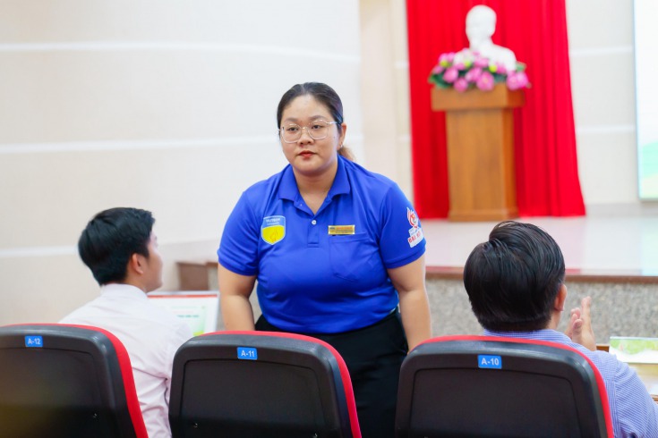 [Mùa hè xanh HUTECH 2023] Chiến sĩ mùa hè xanh tham gia tập huấn chiến sĩ trước thềm ra quân 56