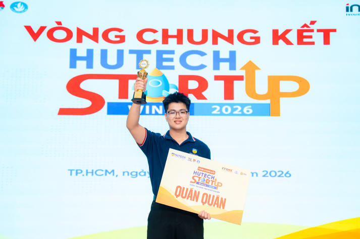 Chung kết HUTECH Startup Wings 2026: Con kê từ bùn thải và xỉ lò cao giành ngôi vị Quán quân 129