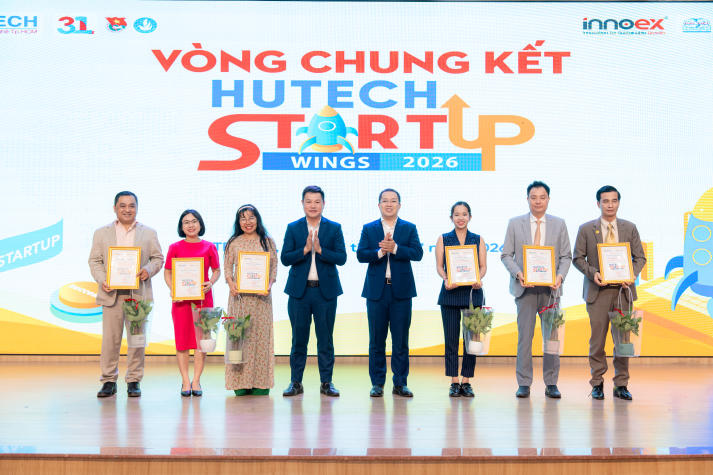 Chung kết HUTECH Startup Wings 2026: Con kê từ bùn thải và xỉ lò cao giành ngôi vị Quán quân 62