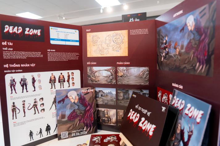 Sinh viên Thiết kế đồ họa xây dựng “vũ trụ game mini” qua loạt đồ án tại triển lãm Thiết kế dựng hình 36