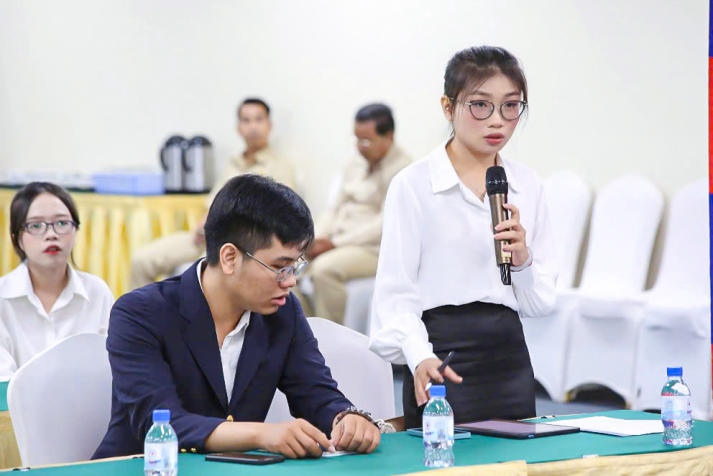 International Relations students gain diplomatic experience through Cambodian internship 85