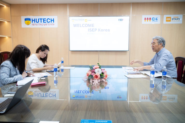 HUTECH mở rộng cơ hội học tập tại Hàn Quốc cho sinh viên thông qua buổi làm việc với ISEP Korea 9