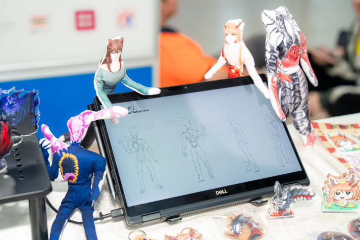 [Ảnh] Sinh viên Nghệ thuật số “vẽ” cá tính bằng ngôn ngữ sáng tạo 22