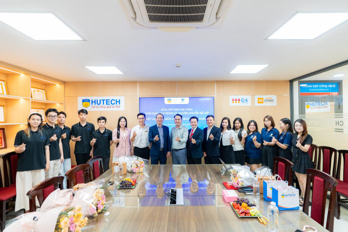 HUTECH ra mắt khóa học MIS và ký kết hợp tác chiến lược cùng VTI Academy 95