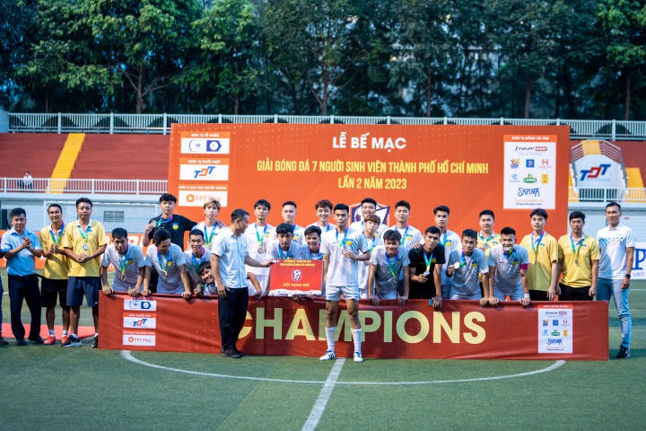 HUTECH giành ngôi Á quân Giải Bóng đá 7 người Sinh viên TP.HCM lần 2 năm 2023 (SV7 2023) 105