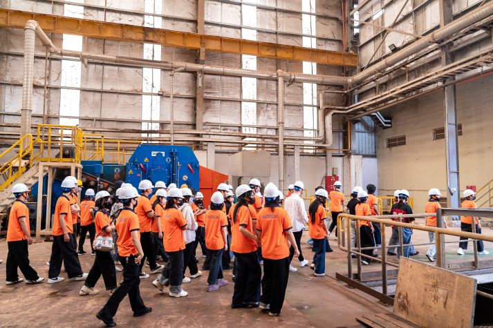 Khám phá công nghệ sản xuất tại Nhà máy KES, sinh viên Kiến trúc - Xây dựng mở rộng tư duy thiết kế kiến trúc, nội thất 38