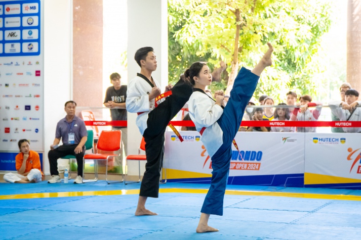 HUTECH giành giải Nhì toàn đoàn tại Taekwondo HUTECH Cup Open 2024 111