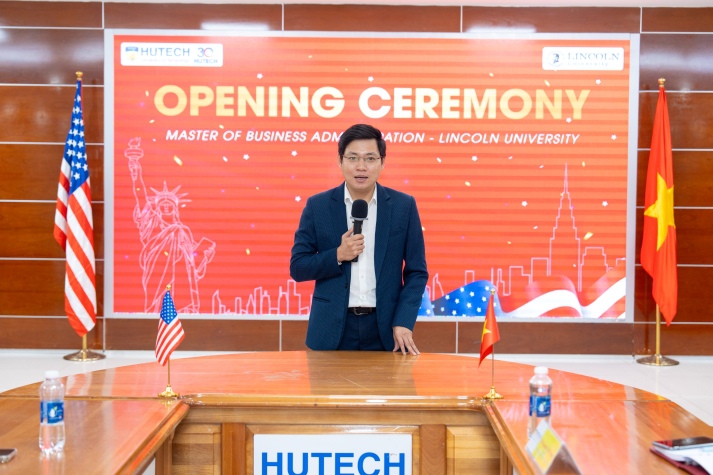 HUTECH khai giảng chương trình Thạc sĩ liên kết với ĐH Lincoln (Hoa Kỳ): Khởi đầu tri thức, kết nối tương lai 19