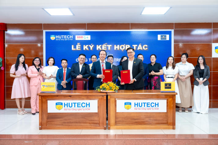 Khoa Tài chính - Thương mại HUTECH bắt tay 10 doanh nghiệp, mở rộng nguồn dự án thực tế cho sinh viên 50