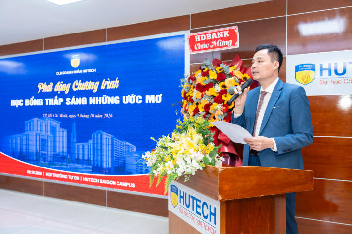 [Video] HUTECH Business Connect: Bàn chiến lược phát triển doanh nghiệp bền vững, phát động học bổng tiếp sức sinh viên 60
