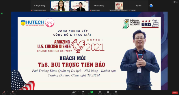 Món Gà dát vàng sốt Coca Cola chiến thắng cuộc thi Nấu ăn trực tuyến từ gà Mỹ - “Amazing U.S. Chicken Dishes" 26