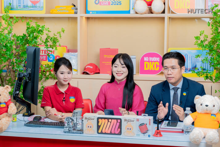 [HUTECH TIKTOK LIVE 2025] Bản lĩnh đón kết quả trúng tuyển, vững tâm bước vào đại học 14