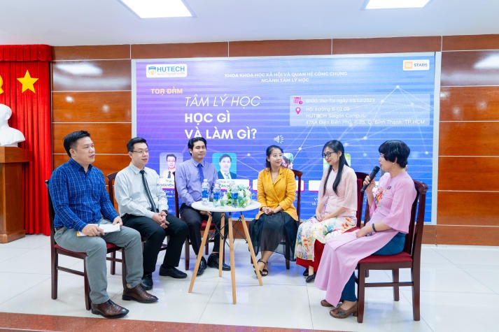 Sinh viên HUTECH nắm bắt nhiều khía cạnh của ngành Tâm lý học cùng chuyên gia 41