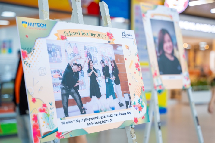 [Video] Hồ Phan Ngọc Anh - sinh viên Khoa Truyền thông và Thiết kế là Quán quân HUTECH Photo Contest “Beloved Teacher 2023” 23